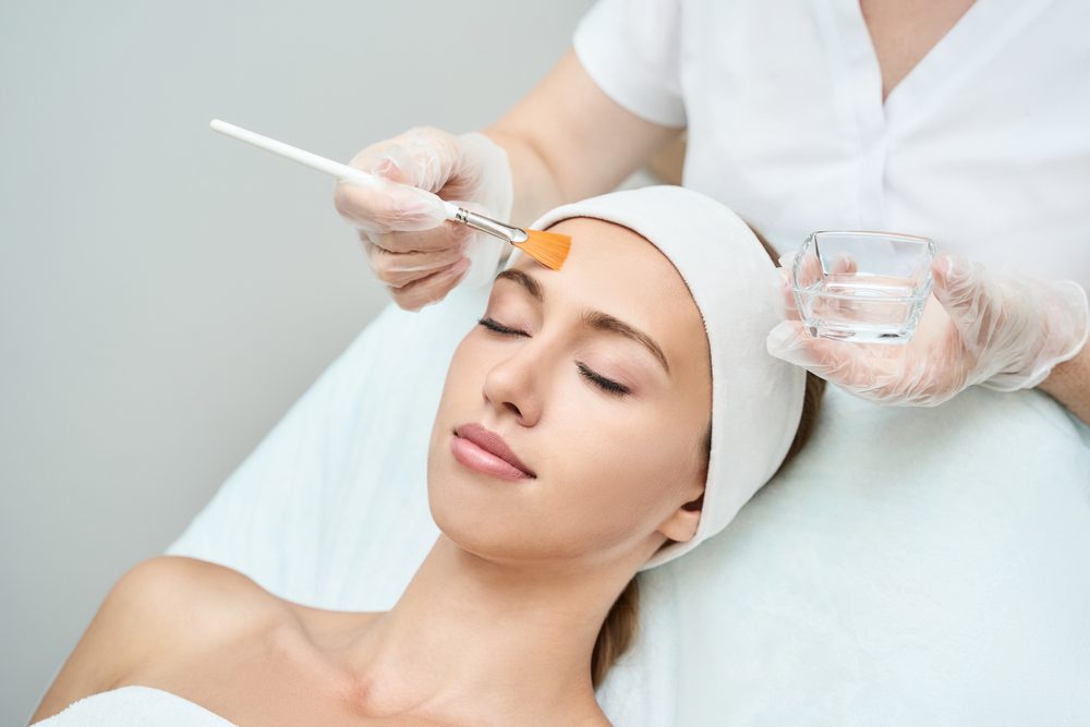 Cosmetology,Beauty,Procedure.,Young,Woman,Skin,Care.,Beautiful,Female,Person.